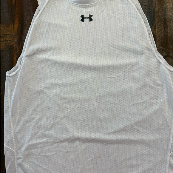 Under Armour Men's White Heat Gear Tank Top - Picture 1 of 3